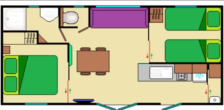Mobil Home Tout Confort Ideal Pour 4 Personnes Dans Le Domaine De Dugny Camping 4 Etoiles, Proche De Blois, Du Zoo De Beauval Et Des Chateaux De La Loire Onzain Esterno foto